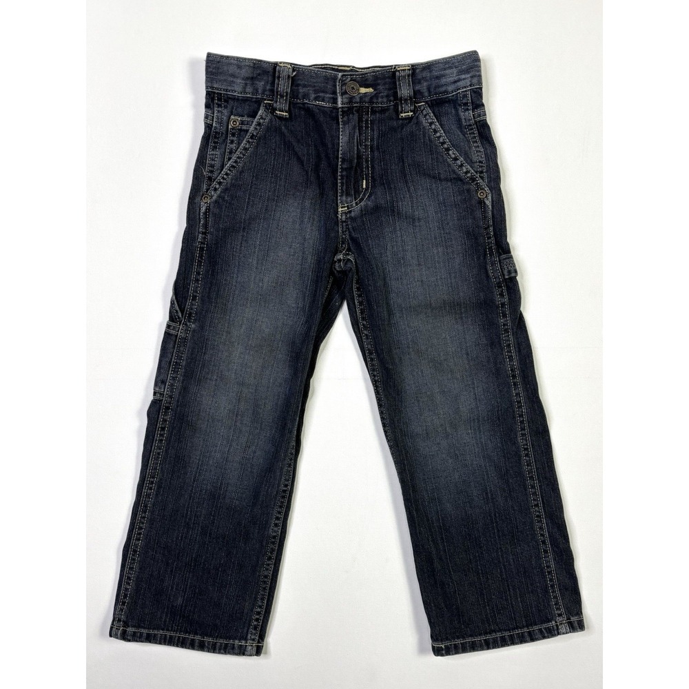 Wrangler Jeans Boys 5 Regular Carpenter Blue Denim Youth Cowboy